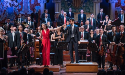 Andrés Salado y Anastasia Kobekina abren la temporada de la Orquesta Sinfónica del Vallés en el Palau