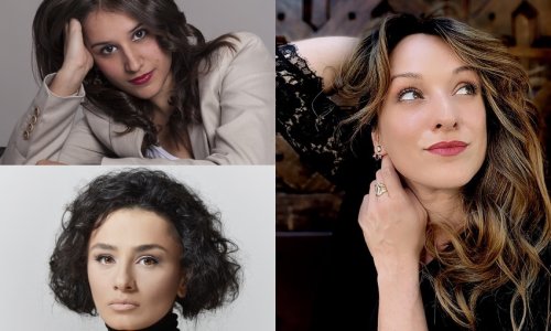 Sara Blanch, Ketevan Kemoklidze y Ruth Iniesta en la temporada 2023 del Filarmónico de Verona