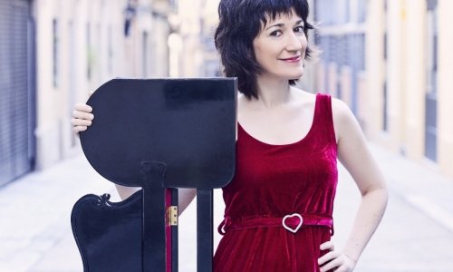Noelia Rodiles toca obras de Magrané, García-Tomás, Rueda y Del Puerto en el Palau de la Música de Barcelona