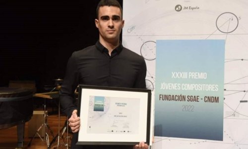 El granadino José Luis Valdivia Arias, ganador del XXXIII Premio Jóvenes Compositores Fundación SGAE-CNDM 2022