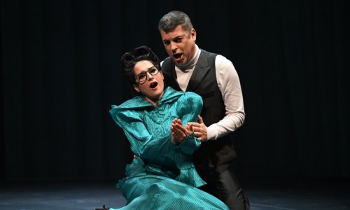 David Menéndez y Sara Blanch cantan "Hamlet", de Thomas, en la Ópera de Oviedo