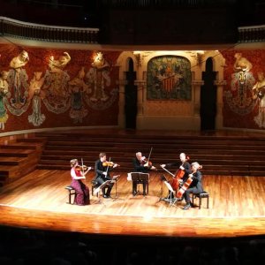 El Cuarteto Casals une a Haydn y Schubert con Shostakovich en el Palau de la Música Catalana