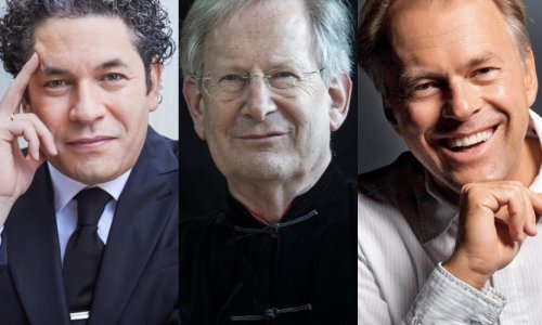 Gustavo Dudamel, John Eliot Gardiner y Thomas Hengelbrock en la temporada 23/24 del Palau de la Música Catalana