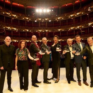 Entregados los Premios Tutto Verdi a los protagonistas del ciclo verdiano en ABAO entre 2006 y 2022