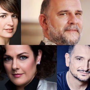 Yolanda Auyanet, Maite Beaumont, Javier Franco y Juan Jesús Rodríguez en la temporada 23-24 del Maestranza de Sevilla