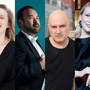 Saioa Hernández, Javier Camarena, Mirga Grazinyte-Tyla y Calixto Bieito en la temporada 23-24 del Teatro Real