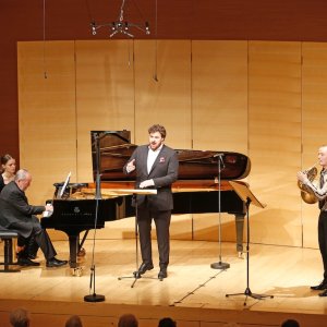 Recital del tenor Mauro Peter en Schwarzenberg, con Helmut Deutsch al piano