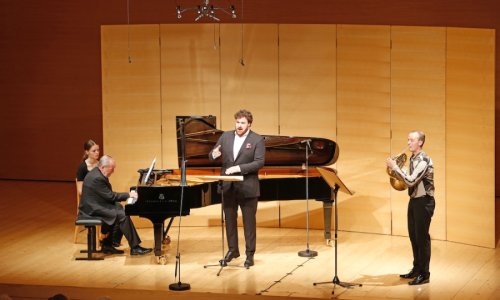 Recital del tenor Mauro Peter en Schwarzenberg, con Helmut Deutsch al piano