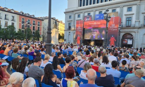 50.000 personas han disfrutado de las actividades de la "Semana de la ópera" organizada por el Teatro Real