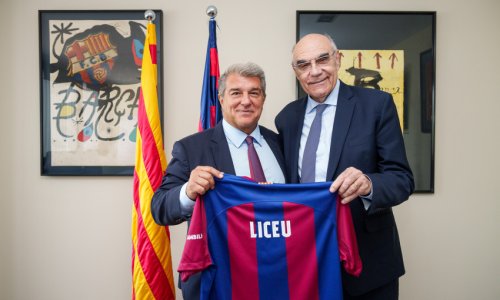El FC Barcelona y el Liceu firman un acuerdo para el fomento de la ópera