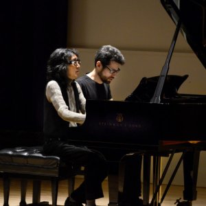 Mitsuko Uchida y Jonathan Biss interpretan Schubert a cuatro manos en San Sebastián
