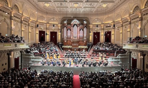 Antonio Pappano y Julia Fischer en Ámsterdam con la European Union Youth Orchestra