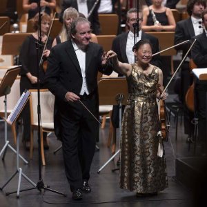 Midori, Mena y la Sinfónica de Castilla y León en el Festival de Santander, con obras de Mahler y Beethoven