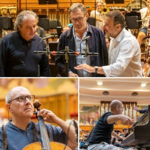 Juanjo Mena y Euskadiko Orkestra graban obras de Gabriel Erkoreka, con Alfonso Gómez, Asier Polo y Carlos Mena como solistas