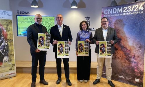 El CNDM y la Fundación Don Juan de Borbón presentan la XXXI edición de las Jornadas de Música Contemporánea de Segovia