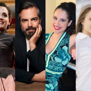 Vanessa Goikoetxea, Sara Blanch, Pablo Ruiz y Aitana Sanz-Pérez en el Maggio Musicale Fiorentino 2024