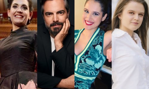 Vanessa Goikoetxea, Sara Blanch, Pablo Ruiz y Aitana Sanz-Pérez en el Maggio Musicale Fiorentino 2024