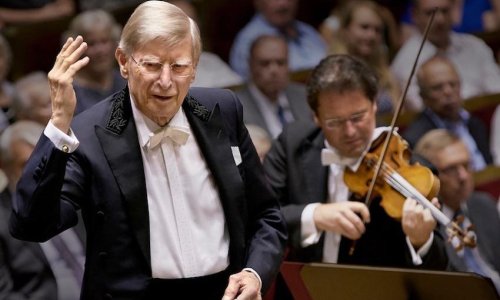 Herbert Blomstedt cancela su agenda hasta nuevo aviso tras sufrir una caída