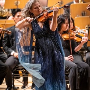 Hilary Hahn y Gianandrea Noseda con la National Symphony Orchestra de Washington, en Ibermúsica