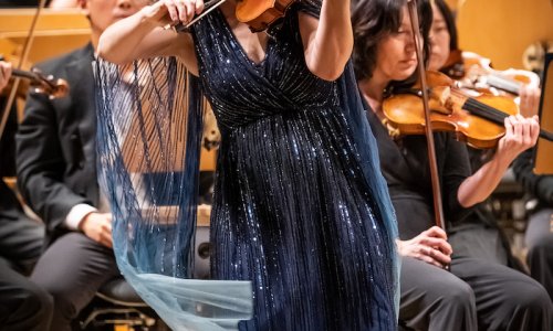 Hilary Hahn y Gianandrea Noseda con la National Symphony Orchestra de Washington, en Ibermúsica
