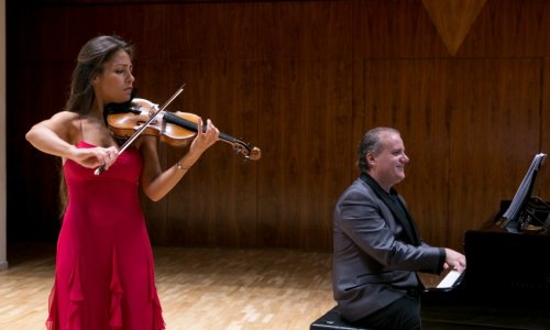 Leticia Moreno y Josu de Solaun tocan Turina, Falla y Bartók en el Auditorio Nacional