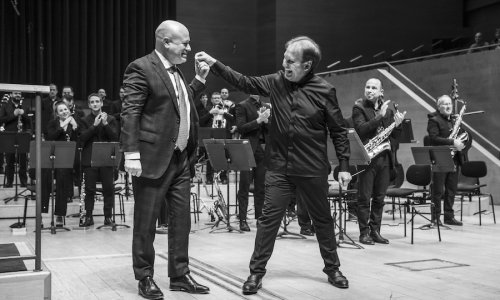 La Banda Municipal de Barcelona y el Spanish Brass, en el XXV aniversario de L´Auditori, con el estreno de una obra de Albert Guinovart