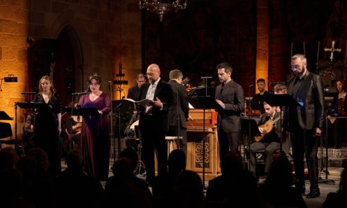 Xavier Sabata, Joan Magrané y Javier Perianes en la edición de Pascua 2024 del Festival de Peralada