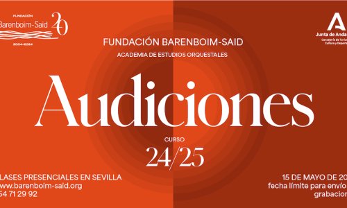 La Fundación Barenboim-Said convoca audiciones para su Academia de Estudios Orquestales
