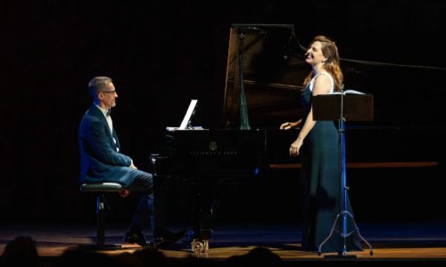 Raquel Lojendio y Aurelio Viribay interpretan a "Lorca en forma de canciones" en el Festival de Granada