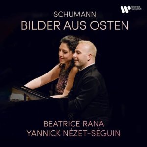 Beatrice Rana y Yannick Nézet-Séguin tocan "Cuadros del Este" de Schumann a cuatro manos