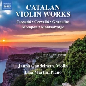 Janna Gandelman y Laia Martín interpretan obras para violín y piano de autores catalanes