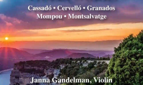 Janna Gandelman y Laia Martín interpretan obras para violín y piano de autores catalanes