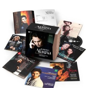 Warner edita todas las óperas grabadas por Roberto Alagna en su sello, en una misma caja de 33 CD