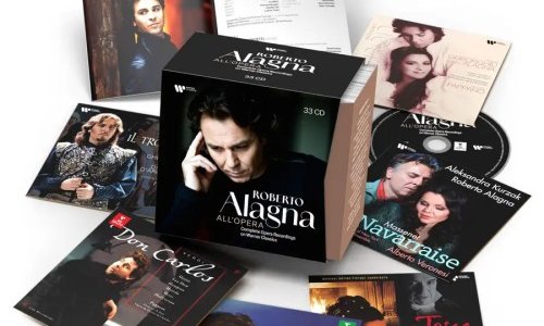 Warner edita todas las óperas grabadas por Roberto Alagna en su sello, en una misma caja de 33 CD