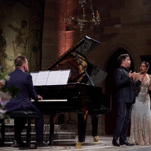 Recital de Sara Blanch y Paolo Bordogna en el Festival Perelada