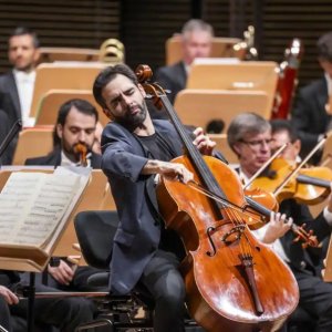 Pablo Ferrández y Roman Simovic tocan el "Doble" de Brahms con la OSPA