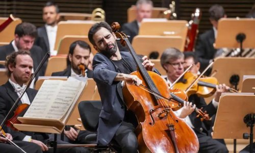 Pablo Ferrández y Roman Simovic tocan el "Doble" de Brahms con la OSPA