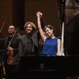 Alba Ventura y Jaume Santonja con la OBC, con obras de Garreta, Beethoven y Brahms