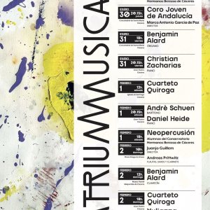 Zacharias, Alard, Schuen y el Quiroga en la tercera edición el festival Atrium Musicae, en Cáceres