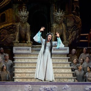 Oksana Dyka, Jorge de León y Miren Urbieta-Vega protagonizan 'Turandot' en el Maestranza de Sevilla