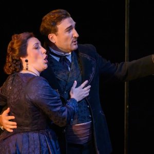 Saioa Hernández, Francesco Pio Galasso y Amartuvshin Enkhbat cantan "La forza del destino" en el Liceu