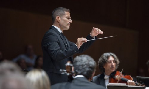 David González dirige partituras de Sierra, Freiberg y Prokofiev con la Filarmónica de Gran Canaria