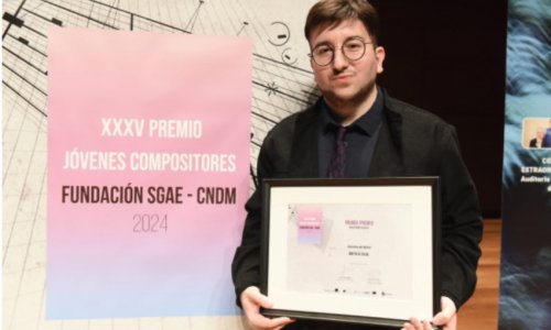Antón Alcalde gana el 35º Premio Jóvenes Compositores Fundación SGAE - CNDM 2024