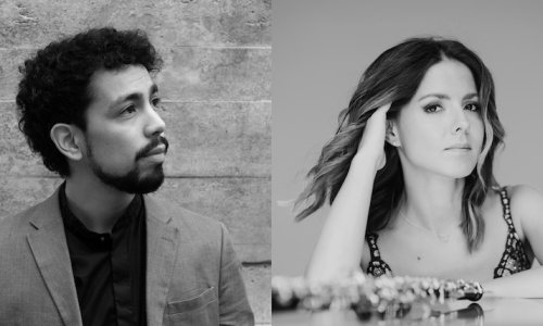 Luis Toro Araya y Cristina Gómez Godoy en el segundo 'Descubre' de la Orquesta Nacional de España