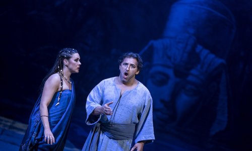 Óliver Díaz dirige 'Aida' en el Cervantes de Málaga, con Rocío Ignacio, Jorge de León y Olesya Petrova