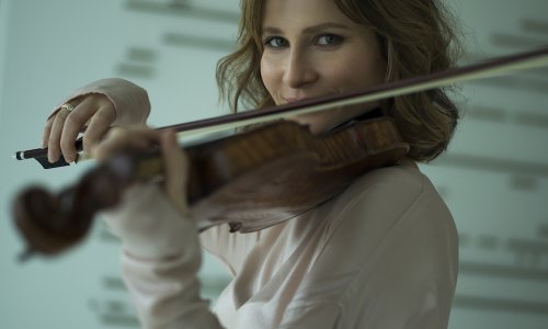 La violinista Lisa Batiashvili, solista invitada esta semana con la Orquesta de Valencia