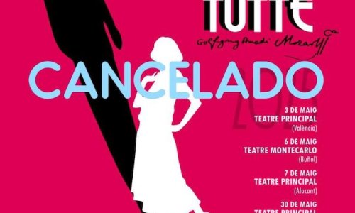 La Generalitat Valenciana anula una producción de ‘Così fan tutte’ sin compensar a los artistas implicados