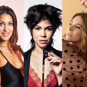 Leticia Moreno, Isabel Villanueva y Rocío Márquez en la VII edición del Festival dels Horts