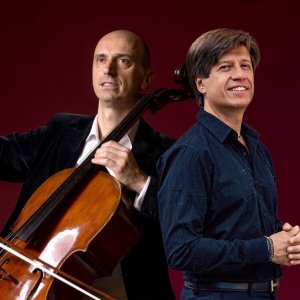 El violonchelista Iagoba Fanlo y el pianista Mario Prisuelos, de gira por Colombia y Perú
