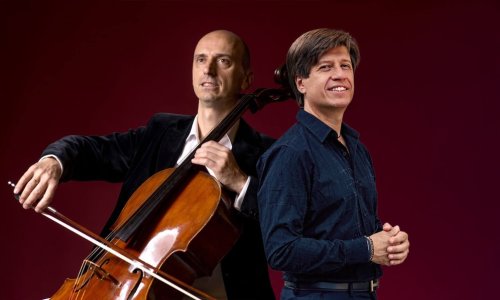 El violonchelista Iagoba Fanlo y el pianista Mario Prisuelos, de gira por Colombia y Perú